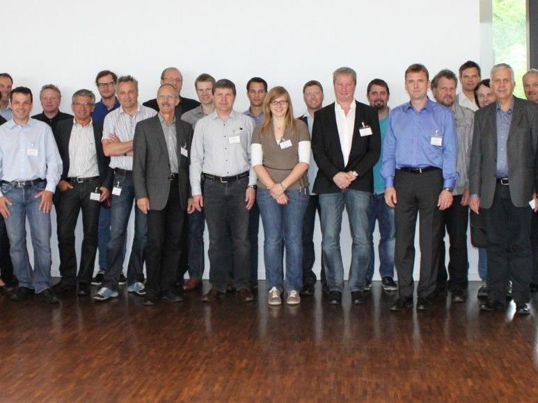 Die TeilnehmerInnen des 1. Energie-Effizienz-Netzwerks Vorarlberg