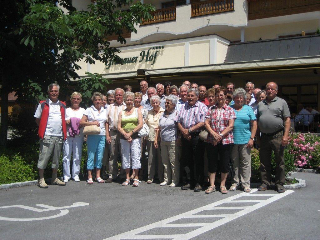 Der Lustenauer Seniorenbund auf der Heimreise