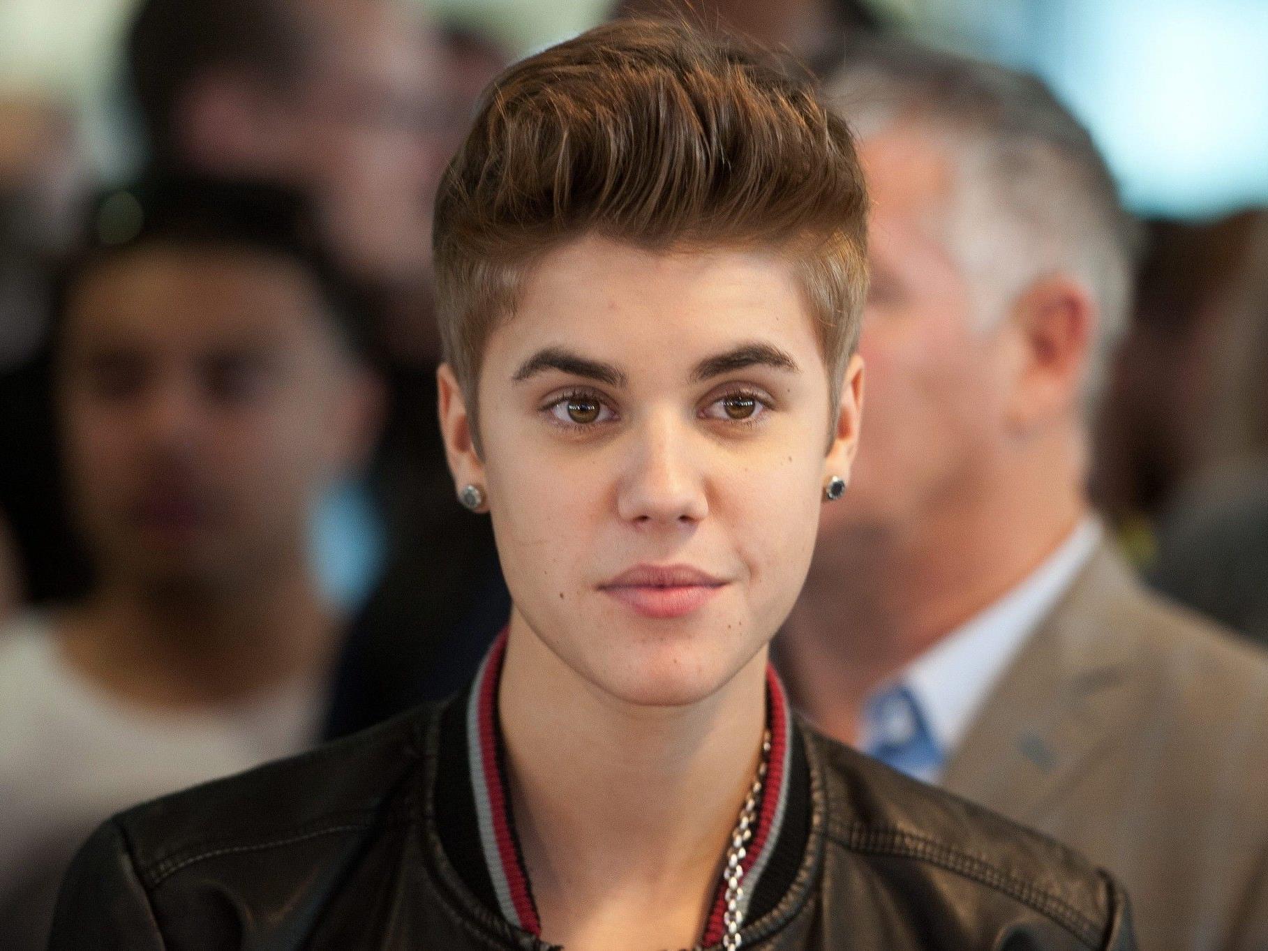 Auch Justin Bieber gab ordentlich Gas. Auch Justin Bieber gab ordentlich Gas.