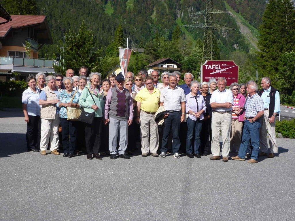 Wunderbarer Ausflug an den Plansee - organisiert von Seniorenbund-Obmann Josef Summer.