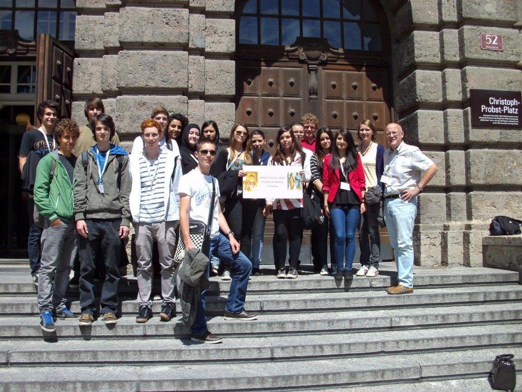 Zum Abschluss der Seminarrunde gab es eine gemeinsame Exkursion an die Universität Innsbruck.