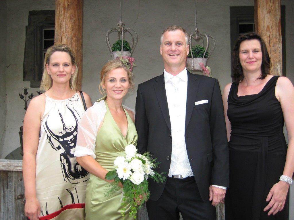 Christine Ganahl und Günter Kerber haben geheiratet.
