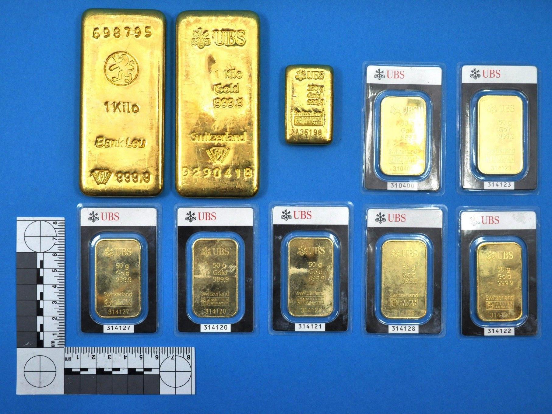 2,5 Kilogramm Gold lag in Wiese.