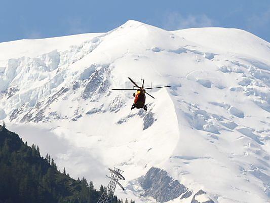 Rettungseinsatz im Mont-Blanc-Massiv.