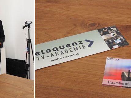 Alex Stranig unterrichtet in der "eloquenz" TV-Akademie das Handwerk des Moderierens. Alex Stranig unterrichtet in der "eloquenz" TV-Akademie das Handwerk des Moderierens.