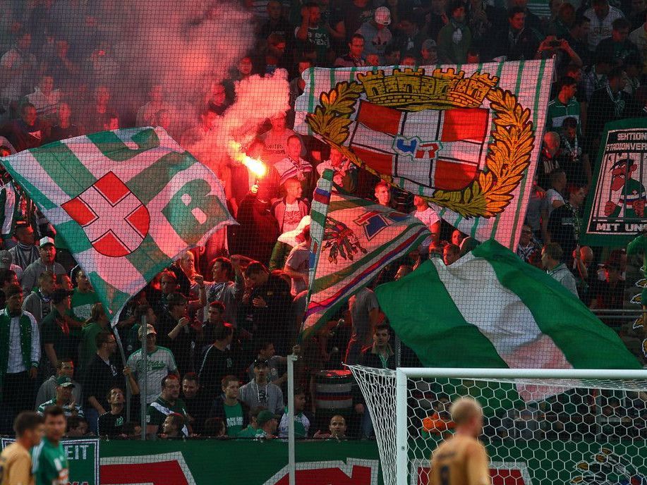 Ausschreitungen beim Spiel Rapid gegen FC Wacker Innsbruck Ausschreitungen beim Spiel Rapid gegen FC Wacker Innsbruck