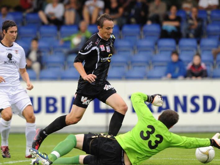 Hannes Aigner erzielte den einzigen Altacher Treffer im Test gegen FC Dornbirn.