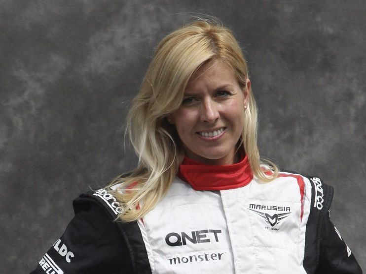 Maria de Villota schwebte nach einem schweren Unfall in Duxford in Lebensgefahr. Maria de Villota schwebte nach einem schweren Unfall in Duxford in Lebensgefahr.