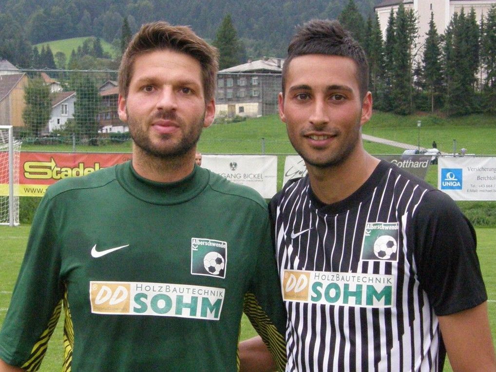 Die Alberschwender Helden René Morscher und Ali Yilmaz. Die Alberschwender Helden René Morscher und Ali Yilmaz.