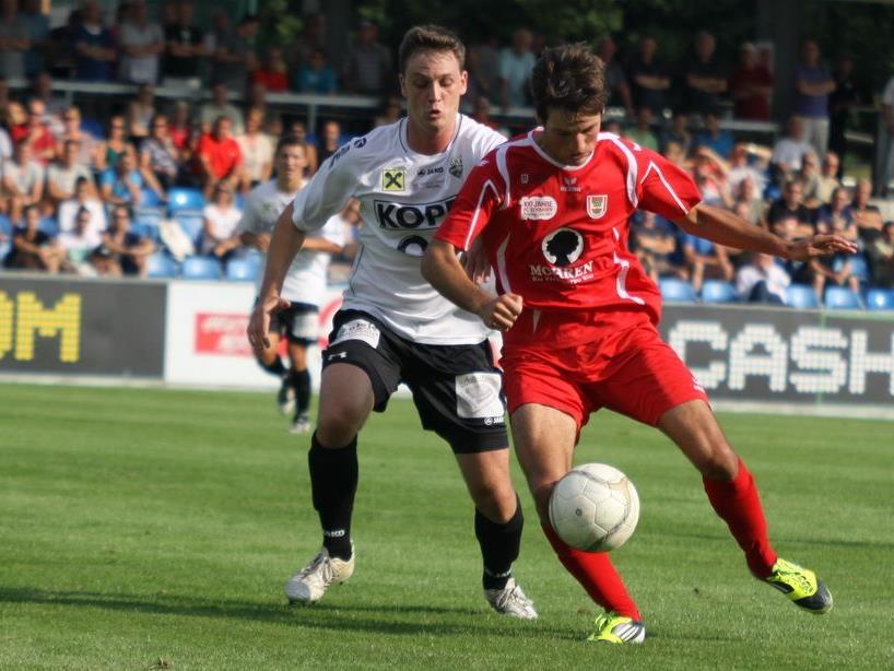 Dornbirn und Altach Amateure wollen gegen die Salzburger Vereine gewinnen.