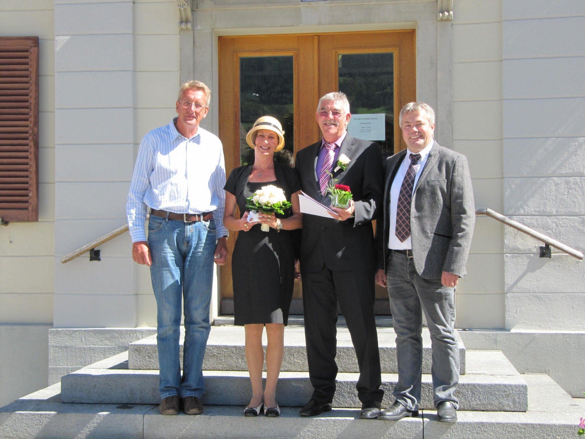 Andrea Feja und Peter Berres haben geheiratet.