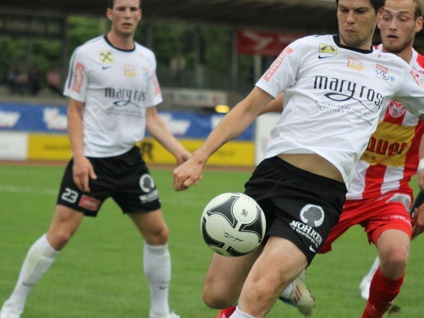 SC Bregenz kann gegen Titelfavorit FC Liefering gewinnen.