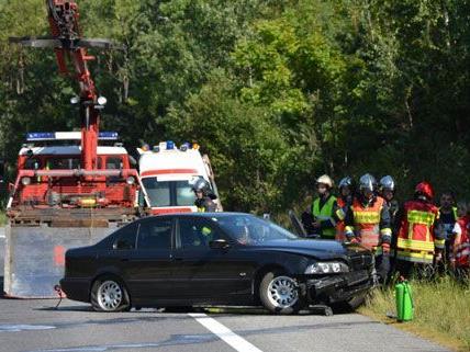 Verkehrsunfall auf der S6 im Bezirk Neunkirchen