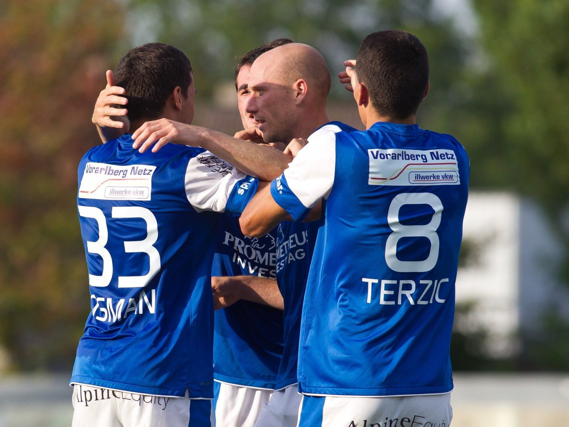 Lustenau siegte über "Lieblingsgegner" Blau-Weiß. Lustenau siegte über "Lieblingsgegner" Blau-Weiß.