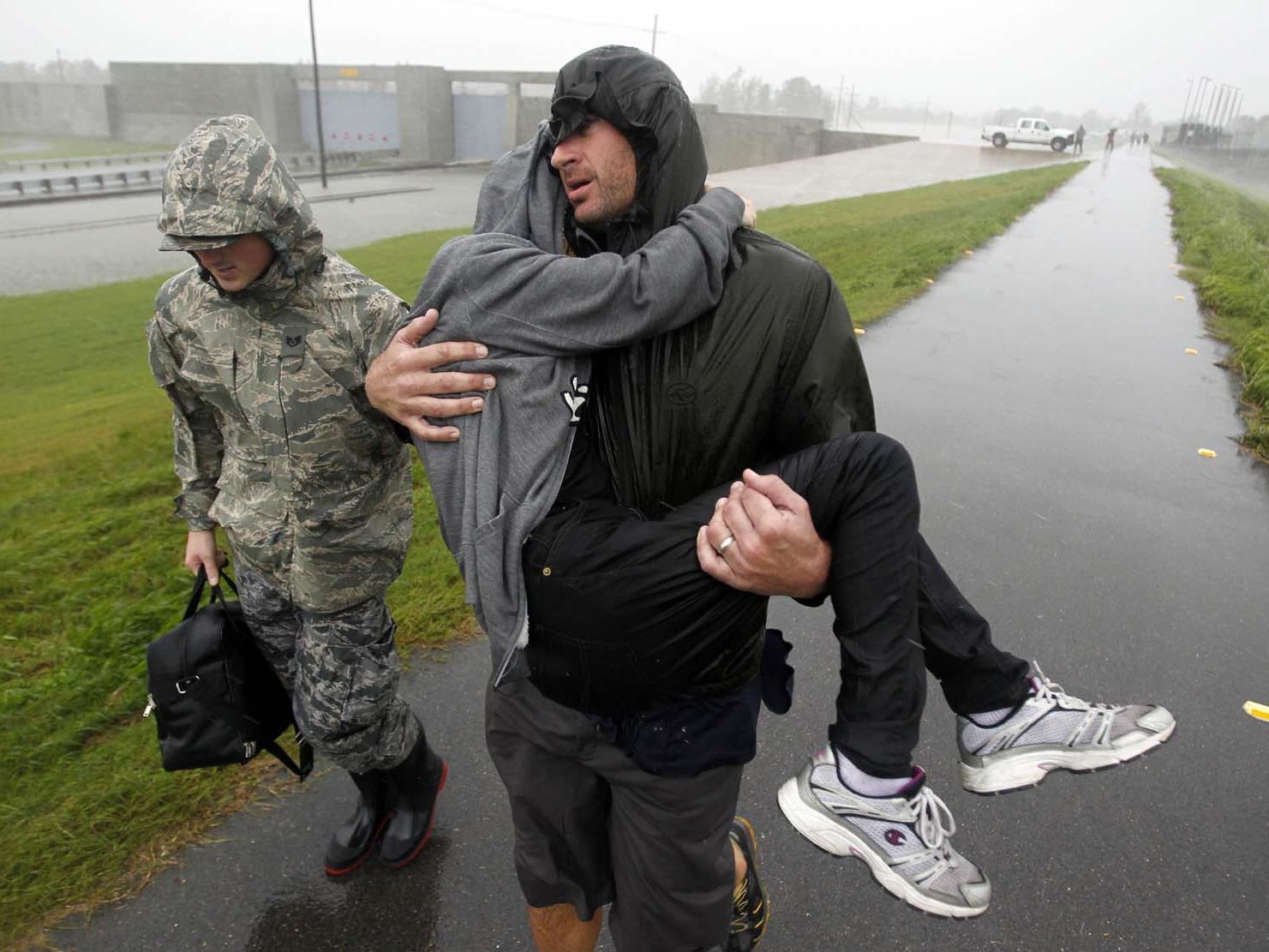 Tausende fliehen im Süden der USA vor dem Tropensturm "Isaac".