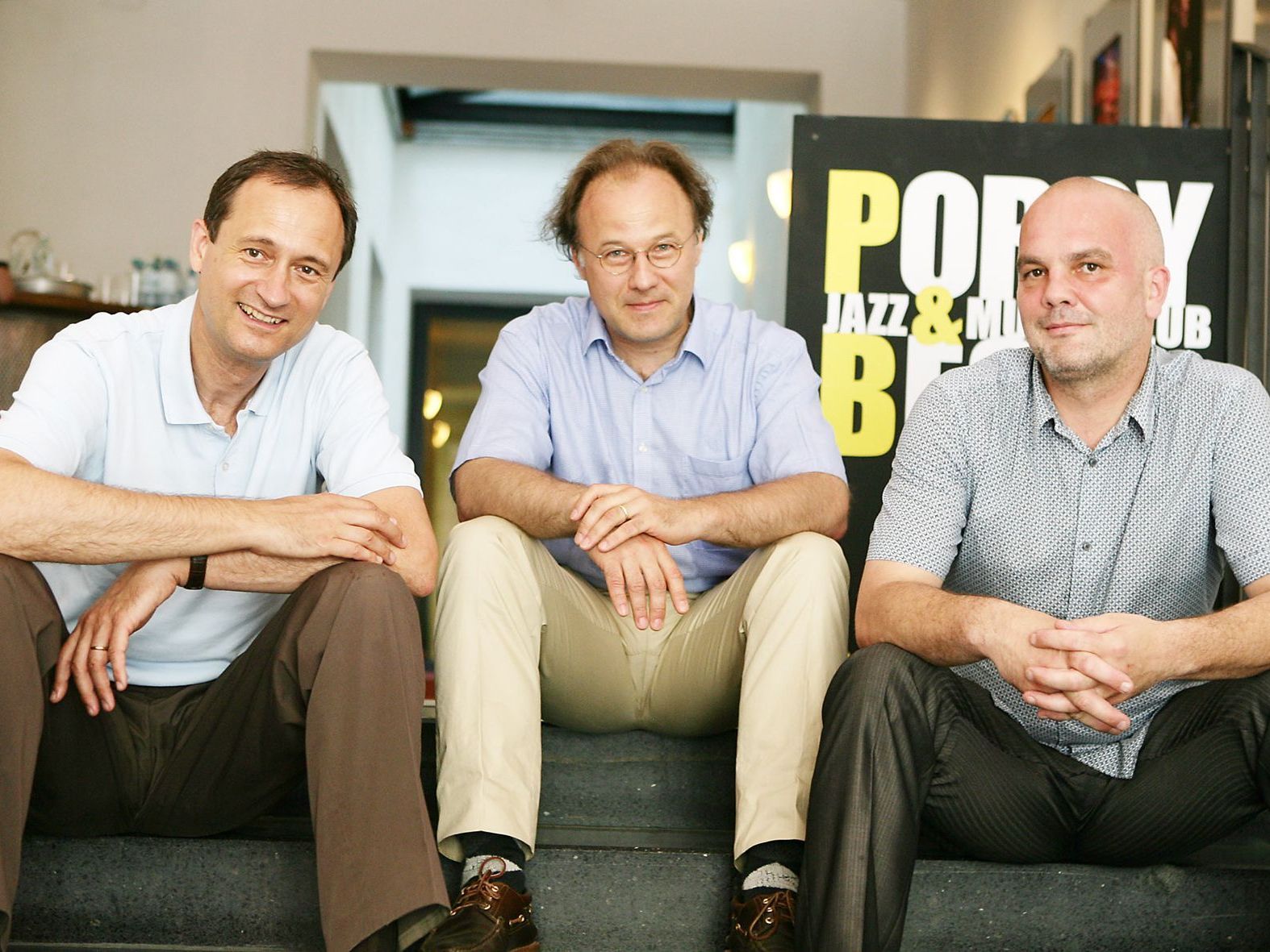 (v.l.n.r.): Kulturstadtrat Andreas Mailath-Pokorny, Komponist & ÖKB-Vizepräsident Alexander Kukelka, Porgy & Bess-Geschäftsführer Christoph Huber (v.l.n.r.): Kulturstadtrat Andreas Mailath-Pokorny, Komponist & ÖKB-Vizepräsident Alexander Kukelka, Porgy & Bess-Geschäftsführer Christoph Huber