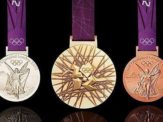 Von diesen Olympia-Medaillen hätte Österreich 2012 in London gerne zumindest eine gewonnen. Von diesen Olympia-Medaillen hätte Österreich 2012 in London gerne zumindest eine gewonnen.