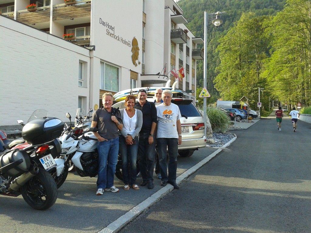 Viel Spaß hatte die PVÖ-Motorradgruppe in der Schweiz