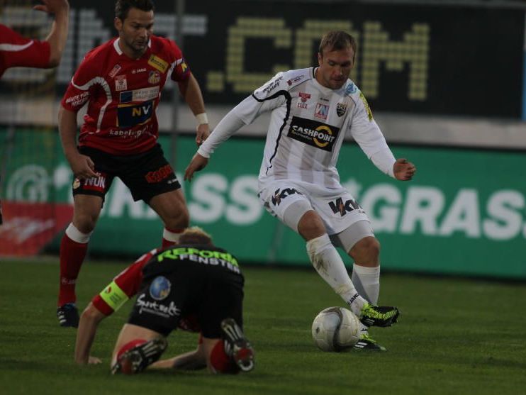 Patrick Seeger (re.) wechselt zur Admira in die Bundesliga Patrick Seeger (re.) wechselt zur Admira in die Bundesliga