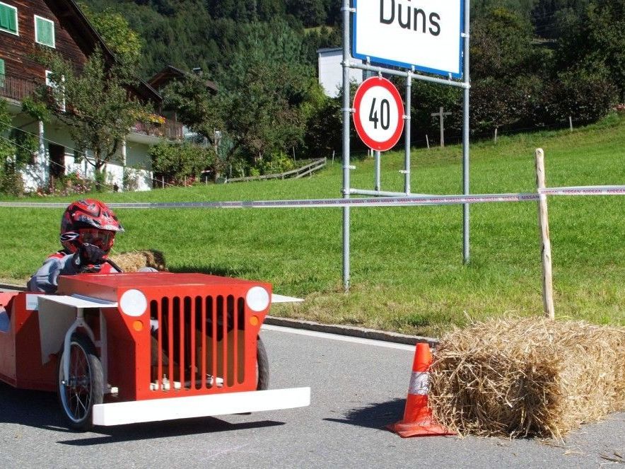 Am 1. September heißt es wieder „Strecke frei“ für den Seifenkisten-Grand Prix in Düns. Am 1. September heißt es wieder „Strecke frei“ für den Seifenkisten-Grand Prix in Düns.