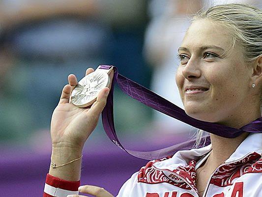 Für Tennis-Silbermedaillengewinnerin Maria Scharapowa war die Cafeteria im Olympischen Dorf keine erholsame Erfahrung.