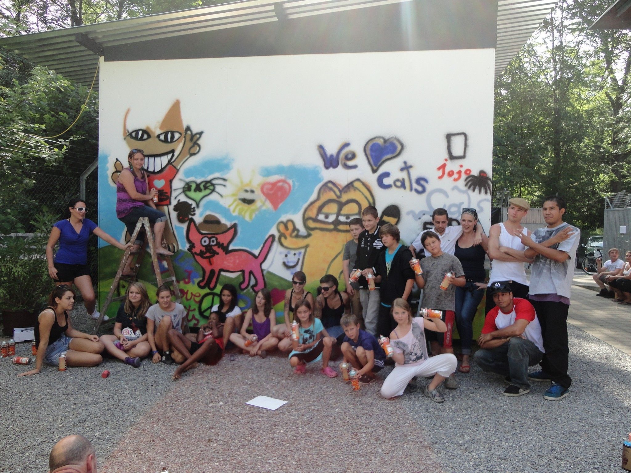 Benefizaktion im Vorarlberger Tierschutzheim in Kooperation mit der Offenen Jugendarbeit Dornbirn. Benefizaktion im Vorarlberger Tierschutzheim in Kooperation mit der Offenen Jugendarbeit Dornbirn.