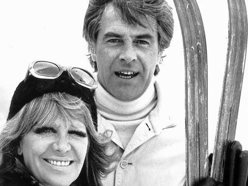 David Cameron, hier im Bild mit Fraui Hildegard Knef. David Cameron, hier im Bild mit Fraui Hildegard Knef.