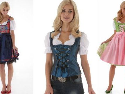 Die Trachten-Mode ist en vogue im Herbst. Die Trachten-Mode ist en vogue im Herbst.