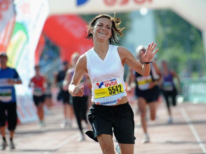Sandra Urach gewinnt den Halbmarathon in Sonthofen und befindet sich in der Form des Lebens