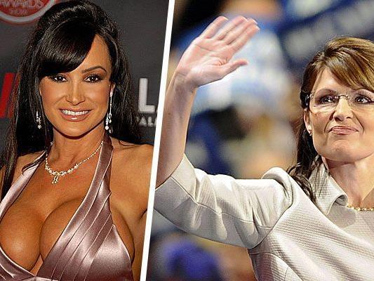 Porno-Star Lisa Ann (links) und Sarah Palin (rechts)
