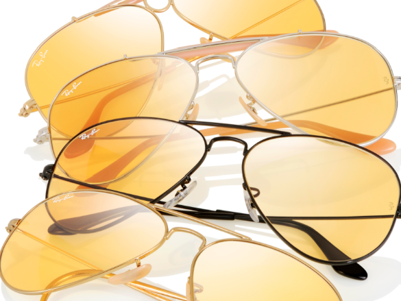 Ray-Ban mit Jubiläumskollektion. Ray-Ban mit Jubiläumskollektion.
