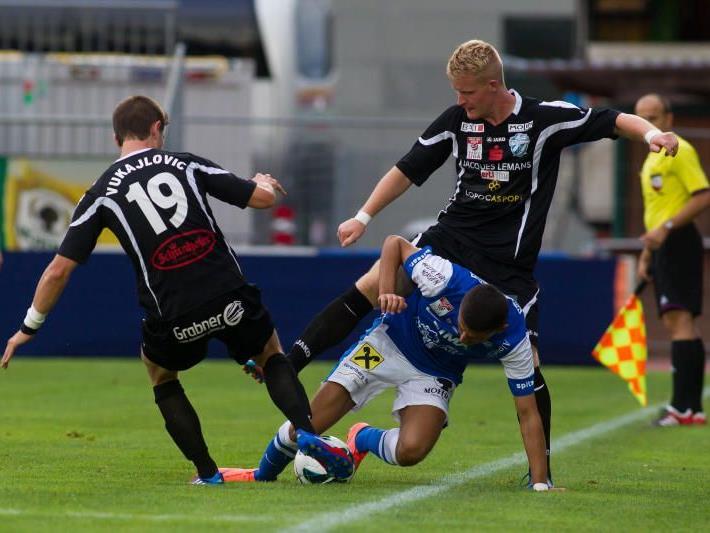 FC Lustenau verlor das Heimspiel gegen Hartberg mit 0:1, bleibt aber Sechster.