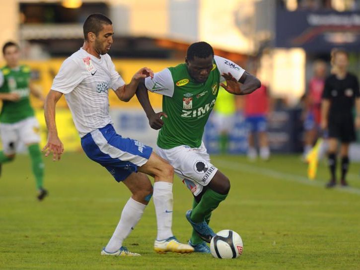Pierre Boya verläßt die Lustenauer Austria in Richtung FC Randers nach Dänemark. Pierre Boya verläßt die Lustenauer Austria in Richtung FC Randers nach Dänemark.