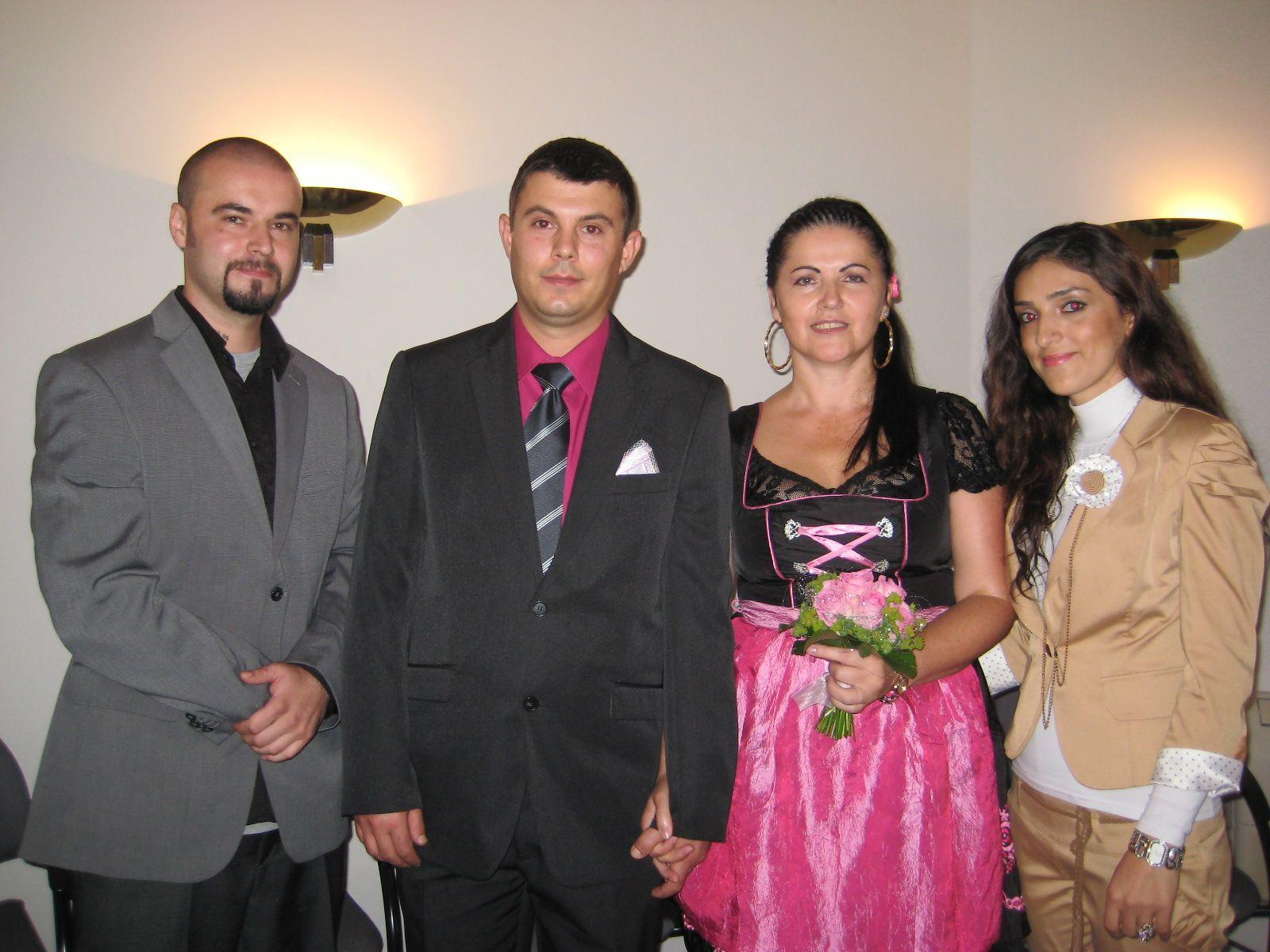 Angela Gugganig und Ruslan Mariniuc haben geheiratet.