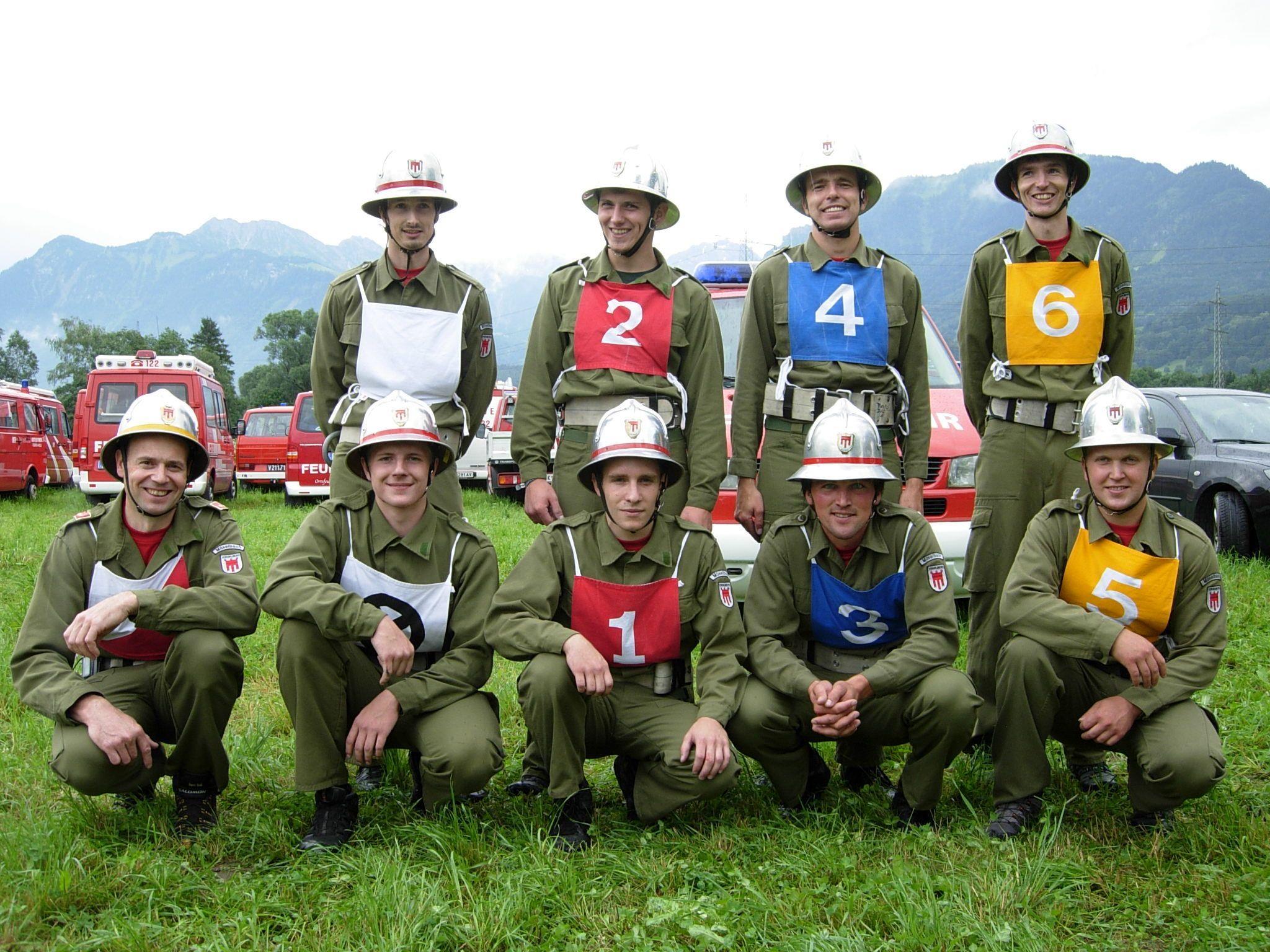 Wettkampfgruppe Ortsfeuerwehr Müselbach 2012