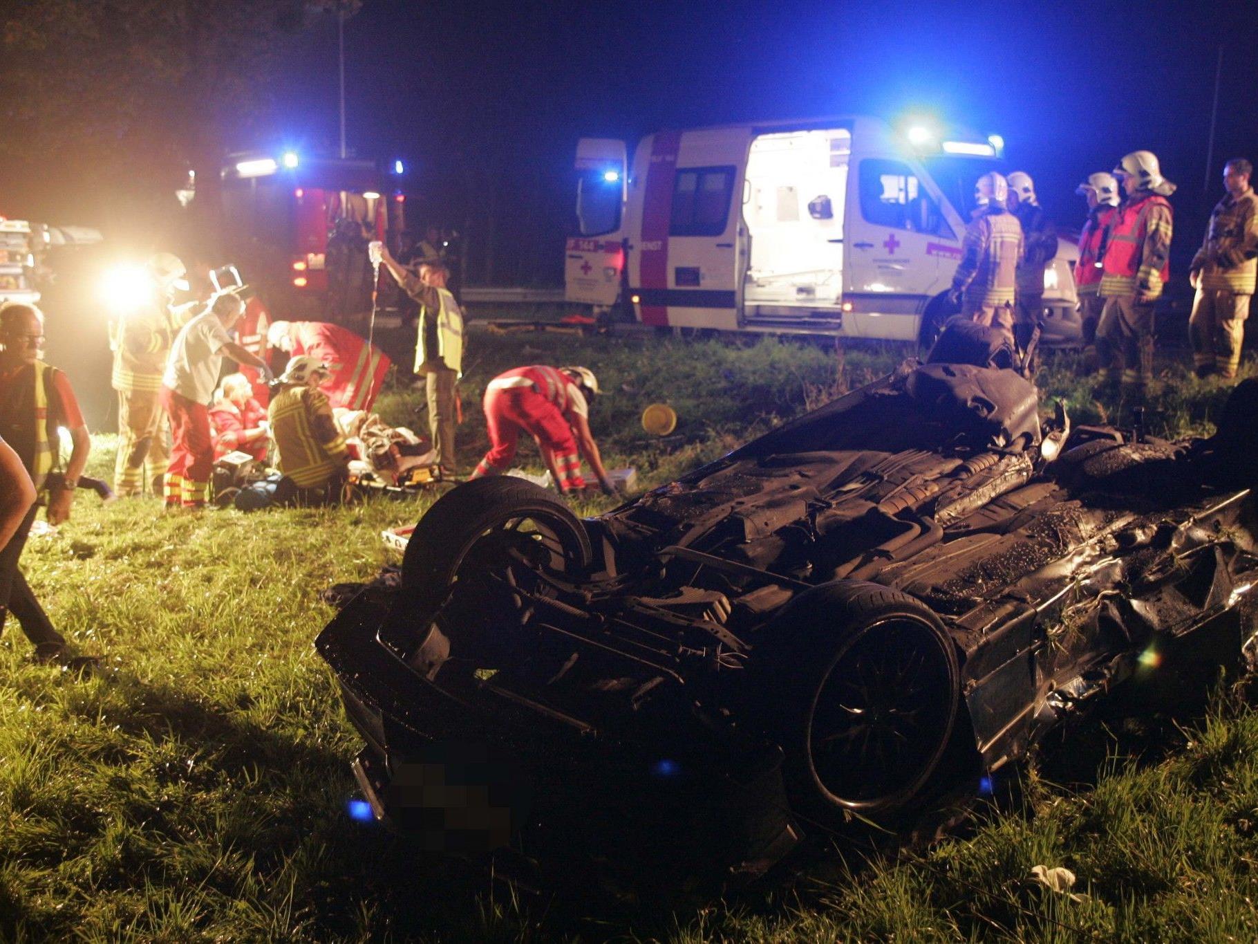 Schwerer Verkehrsunfall in Lustenau
