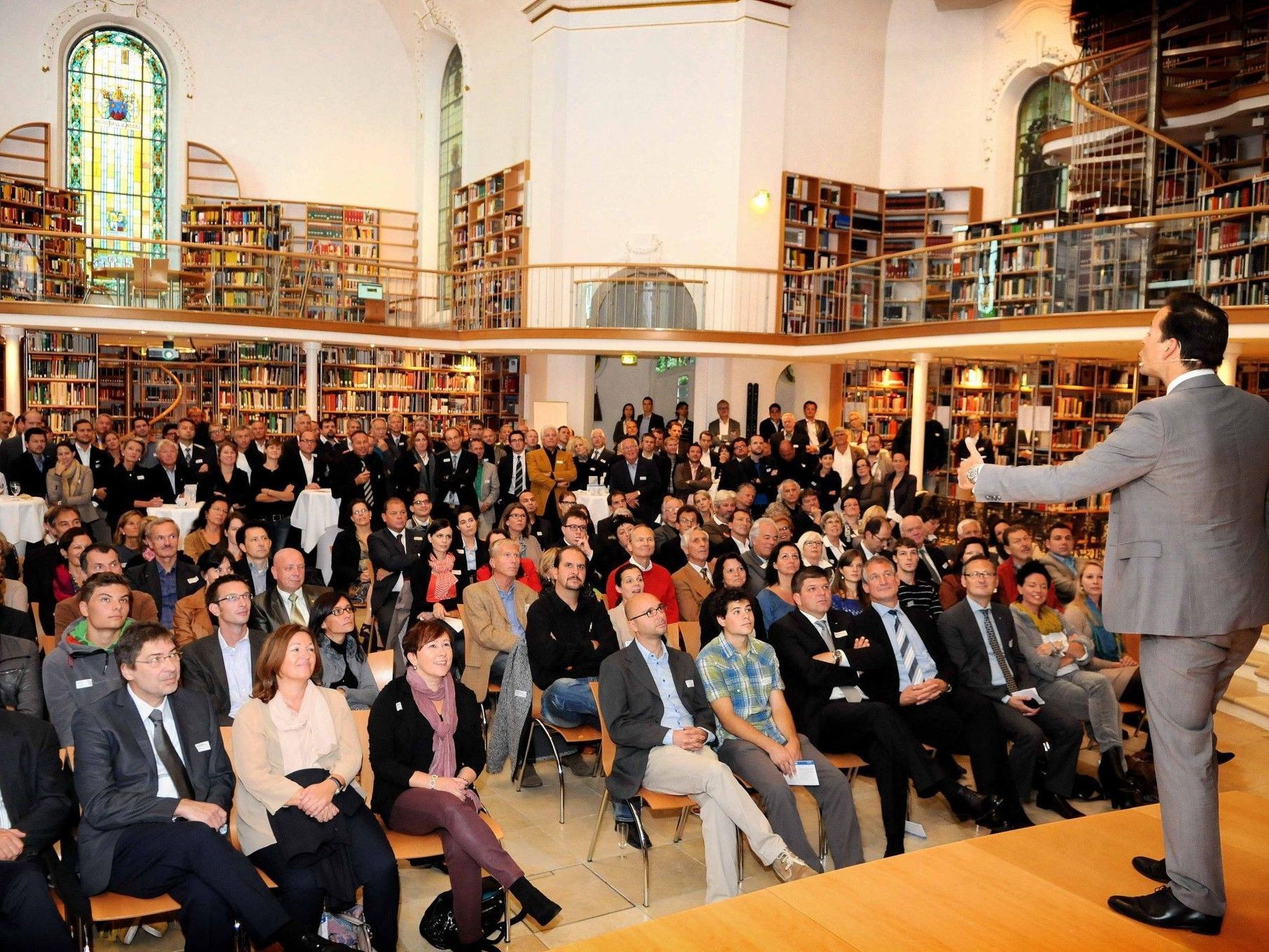 Volles Haus beim Unternehmerfrühstück. Volles Haus beim Unternehmerfrühstück.