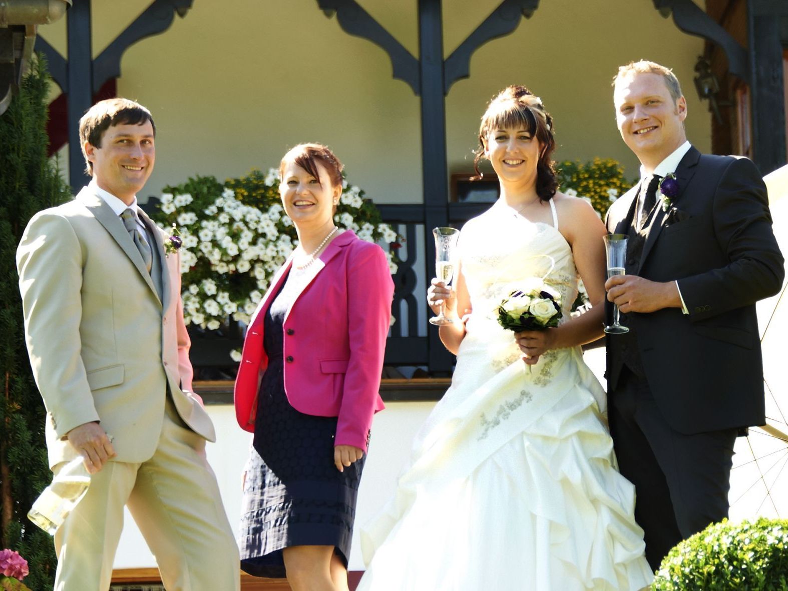 Hochzeit von Barbara und Martin Heingärtner.