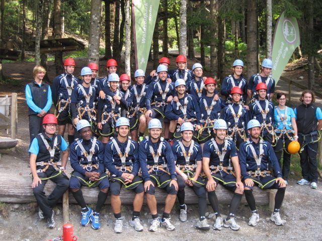 Teambuilding beim SCR Altach am Golm im Montafon. Teambuilding beim SCR Altach am Golm im Montafon.