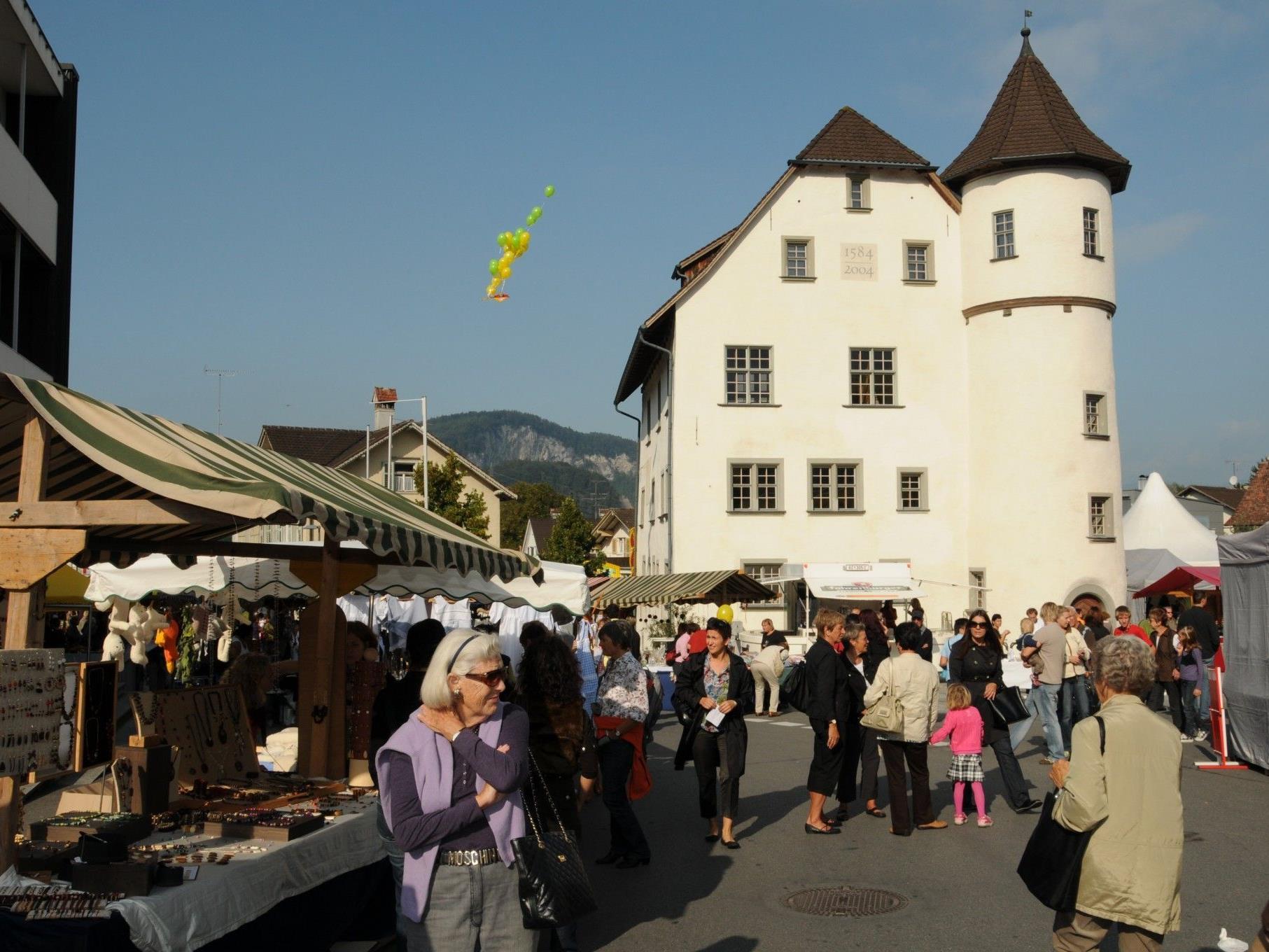 Der traditionelle Jonas Markt im Herzen von Götzis stellt auch dieses Jahr wieder ein Herbst-Highlight dar