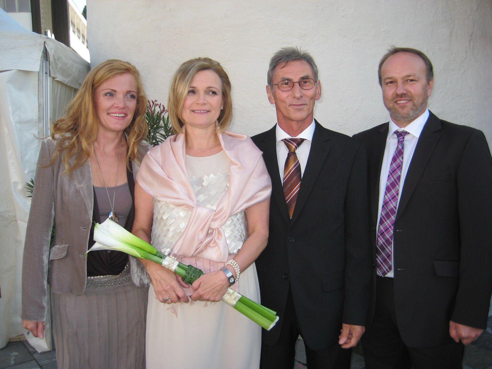 Rosemarie Herzog und Franz Fink haben geheiratet.