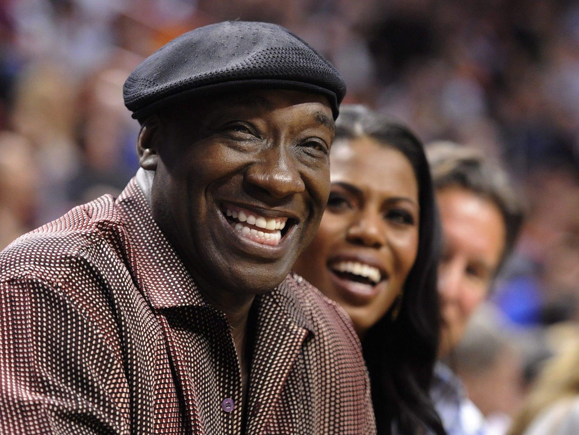 Michael Duncan bei einem NBA - Spiel in der American Airlines Arena in Miami. Michael Duncan bei einem NBA - Spiel in der American Airlines Arena in Miami.
