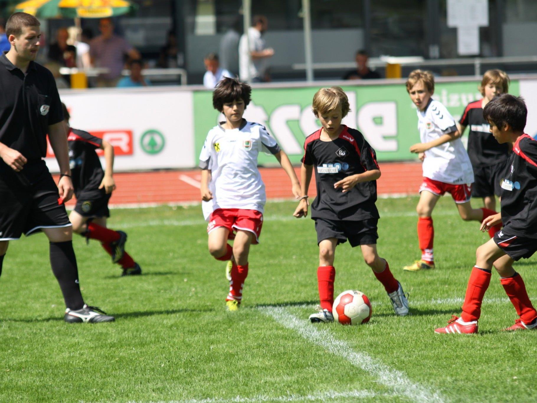 Erfolgeiche Nachwuchsabteilung und eine der größten im Land: FC Mohren Dornbirn.