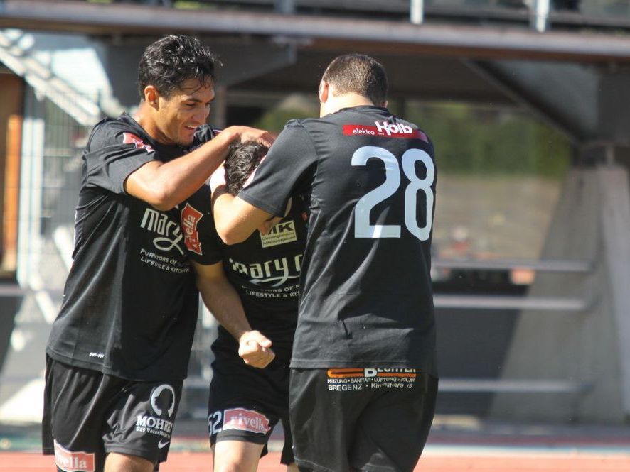 SC Bregenz will auch im Heimspiel gegen den Neuling Wals/Grünau jubeln. SC Bregenz will auch im Heimspiel gegen den Neuling Wals/Grünau jubeln.