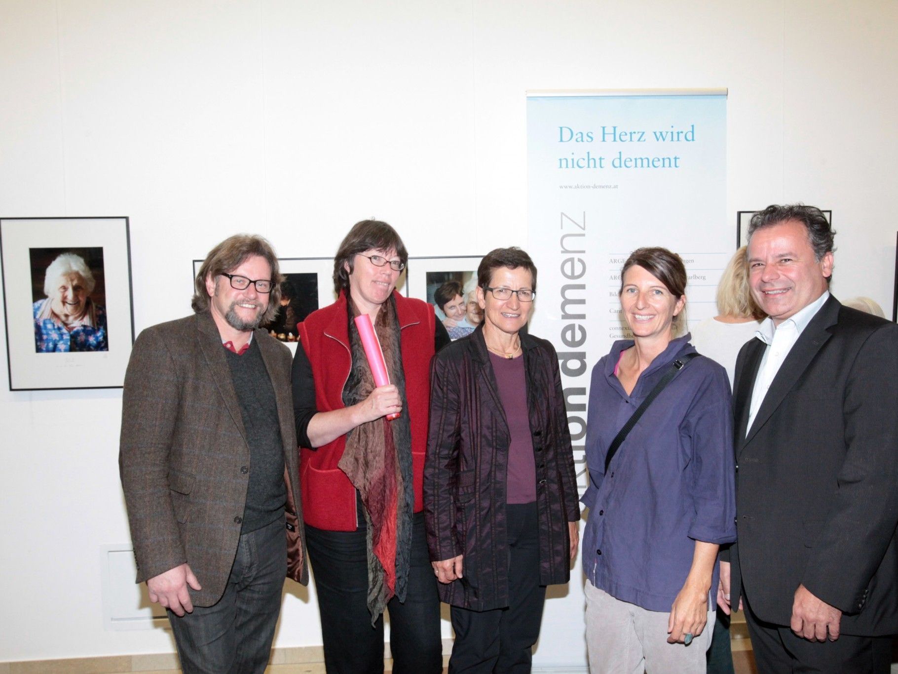 Michael Uhlmann, Petra Uhlmann, Landesrätin Greti Schmid, Daniela Egger, Norbert Schnetzer Michael Uhlmann, Petra Uhlmann, Landesrätin Greti Schmid, Daniela Egger, Norbert Schnetzer