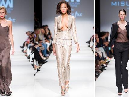 Am Samstag präsentierten vor allem internationale Designer ihre Kollektionen auf der Vienna Fashion Week. Am Samstag präsentierten vor allem internationale Designer ihre Kollektionen auf der Vienna Fashion Week.