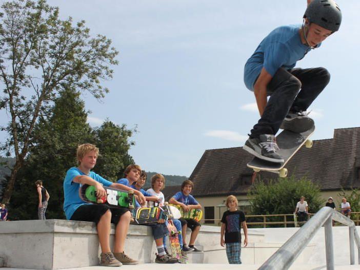 Eröffnung Skatepark Oberau, Feldkirch-Gisingen am 6. Oktober um 13 Uhr.