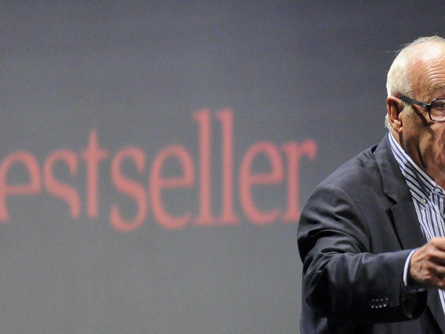 Globalisierungs-Kritiker Jean Ziegler während seines Vortrages bei den 19. Österreichischen Medientagen in Wien.