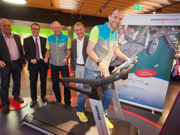 Beim Sponsor Intersport Eybl in Hohenems hat das Marathon OK-Team die neuesten News bekanntgegeben.