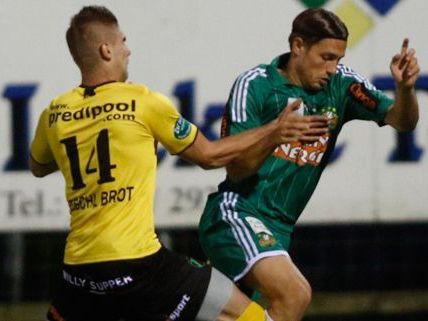 Der SK Rapid Wien gewann am Mittwoch das Cup-Spiel gegen den SV Allerheiligen. Der SK Rapid Wien gewann am Mittwoch das Cup-Spiel gegen den SV Allerheiligen.